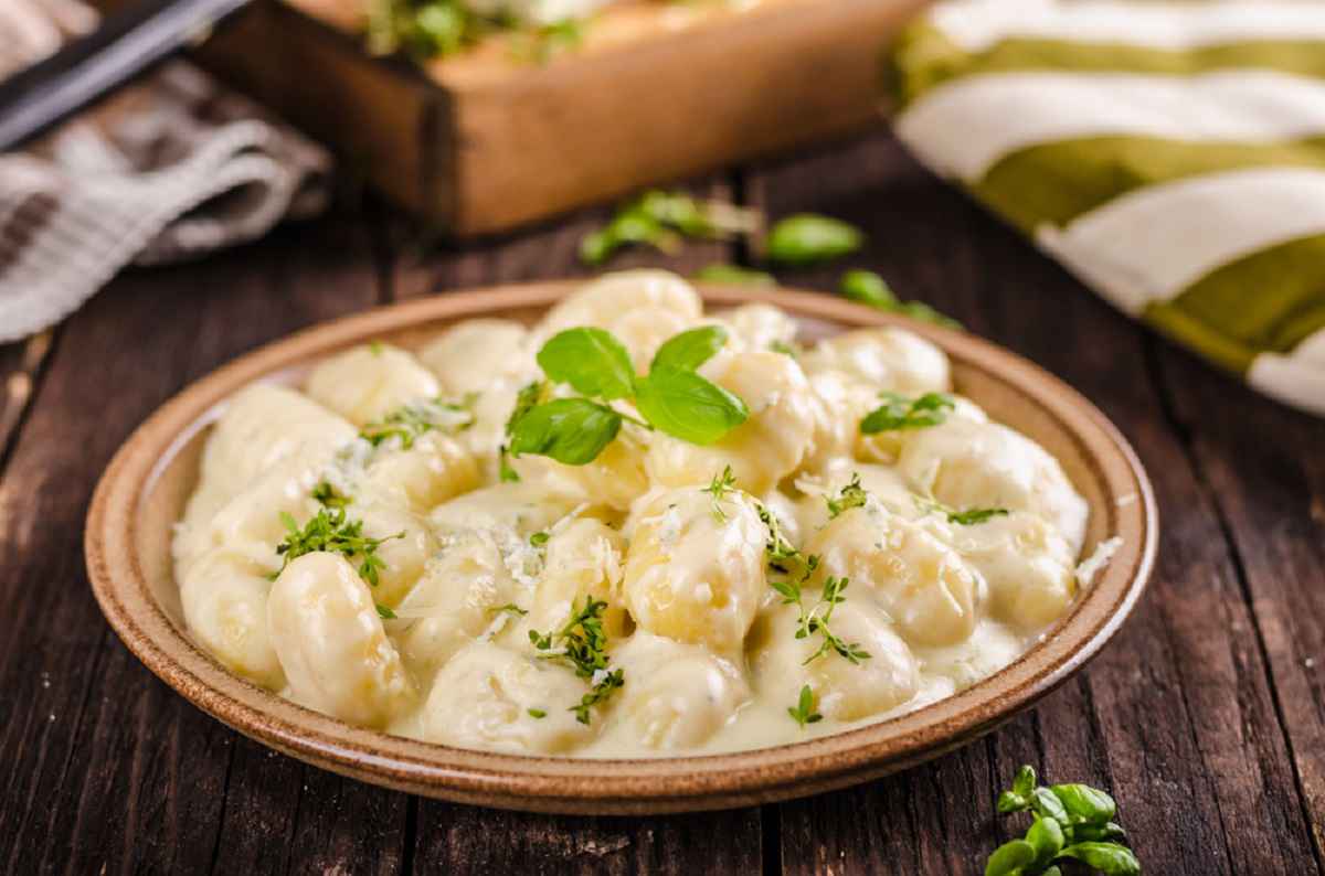 Gnocchi ai 4 formaggi